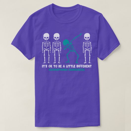 Agoraphobia認識度Ok少し異なる Tシャツ (デザイン正面)