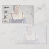 Agostina CorotジーンBaptiste Camill著イタリア人 名刺 (正面/裏面)