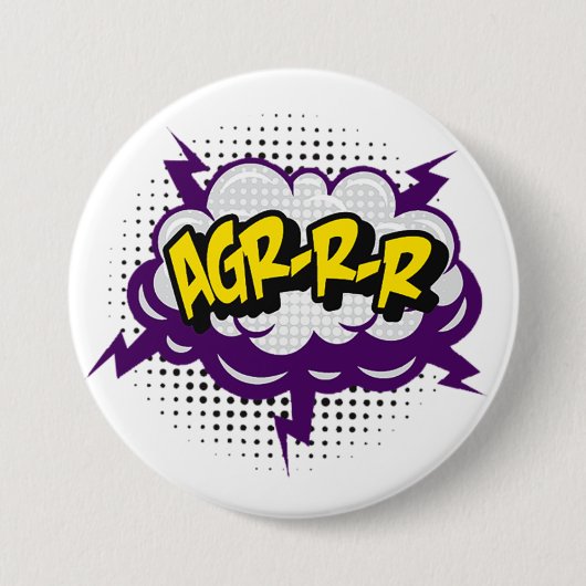 AGR-R-Rボタン 缶バッジ (正面)