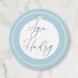 Agra Hadig-First Tooth blue フェイバータグ