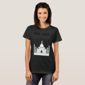Agra, India the beautiful Taj Mahal Tシャツ (正面フル)