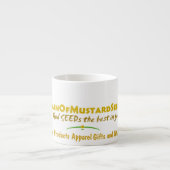 Agrainofmustardseed.comロゴ エスプレッソカップ (正面)