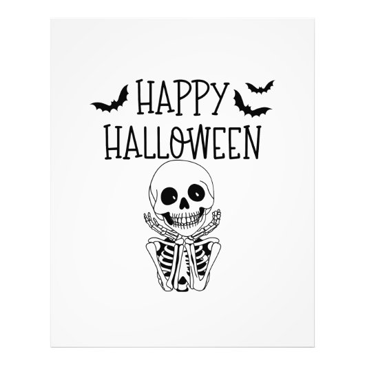 Agrandissements photo Happy Halloween フォトプリント (正面)