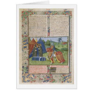 Agravain (vellu氏115 f.425v Lancelotの殺害の