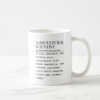 Agricultural scientist コーヒーマグカップ