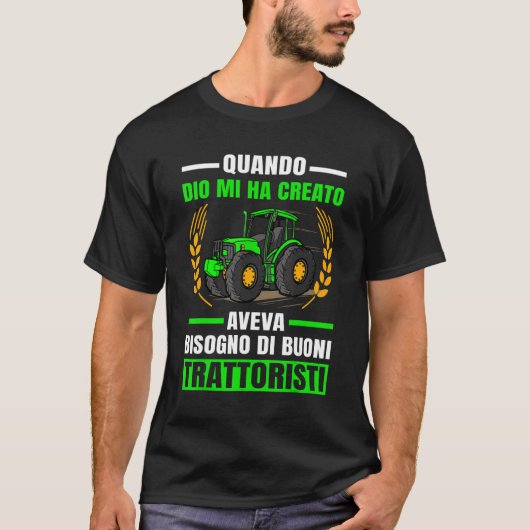 Agriculture Coupons Tractor Tractor Tシャツ (正面)
