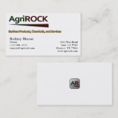 AgriRockの名刺 名刺 (正面/裏面)