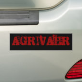 AGRIVAHR バンパーステッカー (車上)