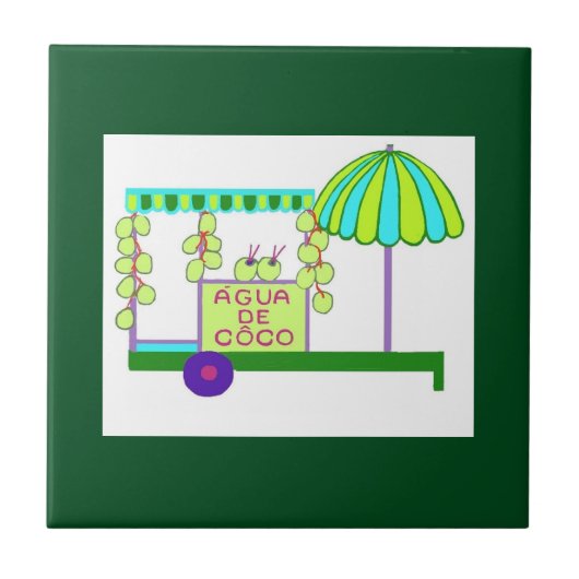 Agua de Coco Tile タイル (正面)