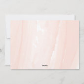 Aguarela foto moderna Feliz Natal シーズンカード (裏面)