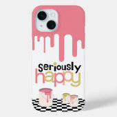 Ague Happy iPhone 15ケース Case-Mate iPhoneケース (裏面)