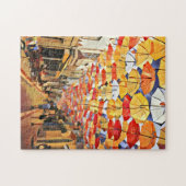 Aguedaの傘の空ポルトガル ジグソーパズル (横)