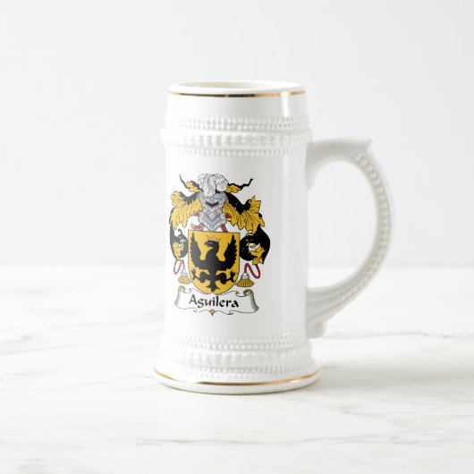 Aguileraの家紋 ビールジョッキ (右)