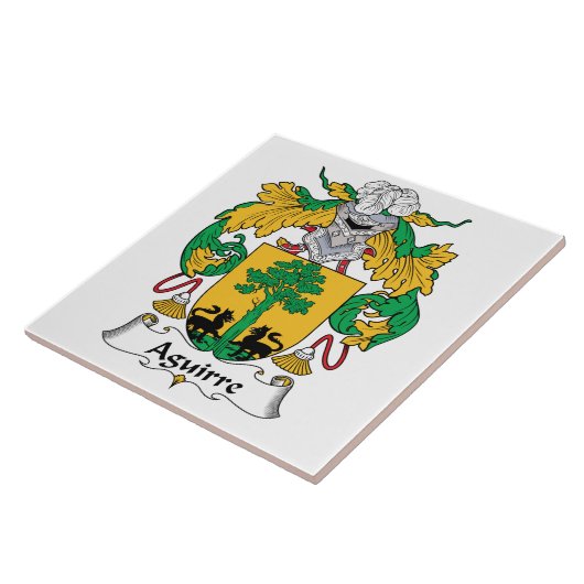 Aguirreの家紋 タイル (側面)