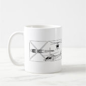 Agusta 109 コーヒーマグカップ (左)