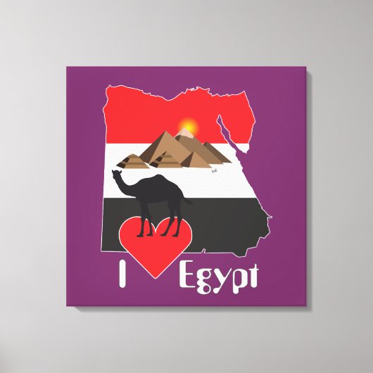 Ägypten - Egypt Leinwand キャンバスプリント (正面)