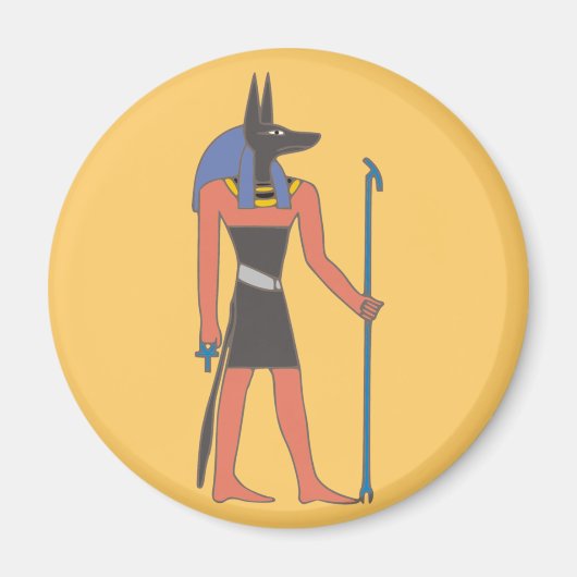 Ägypten Gottheit Anubis egypt deity マグネット (正面)