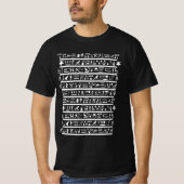 Ägyptische Hieroglyphen Tシャツ (正面)