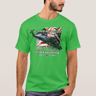 AH1コブラ攻撃ヘリコプター Tシャツ