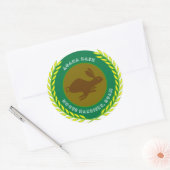 AH3シールのステッカー ラウンドシール (封筒)