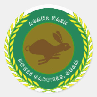 AH3シールのステッカー ラウンドシール