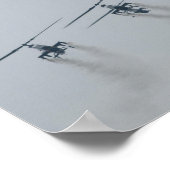 AH-1コブラの艦艇4号(S.C.) ポスター (角)