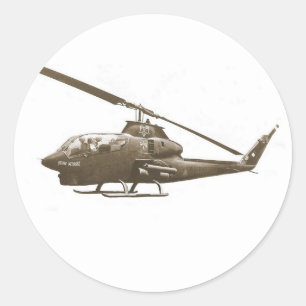 AH-1コブラ ラウンドシール