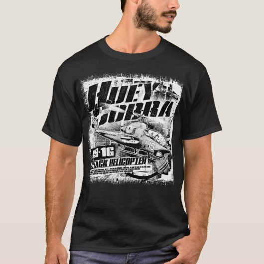 AH-1GキーコブラTシャツTシャツ Tシャツ (正面)