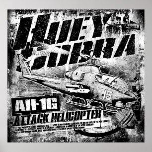 AH-1G HueyCobraポスター ポスター