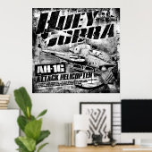 AH-1G HueyCobraポスター ポスター (ホームオフィス)