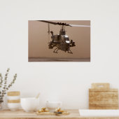 AH-1Wコブラすごいー ポスター (キッチン)