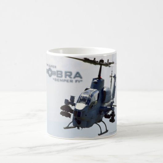 AH-1Wスーパーコブラマグカップ コーヒーマグカップ (中央)