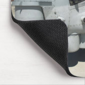 AH-1Zコブラすごい攻撃ヘリコプター マウスパッド (コーナー)