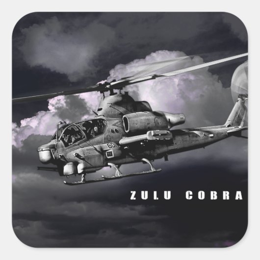 AH-1Zバイパー スクエアシール (正面)