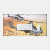 AH-1Zバイパー デスクマット (キーボード&マウス)