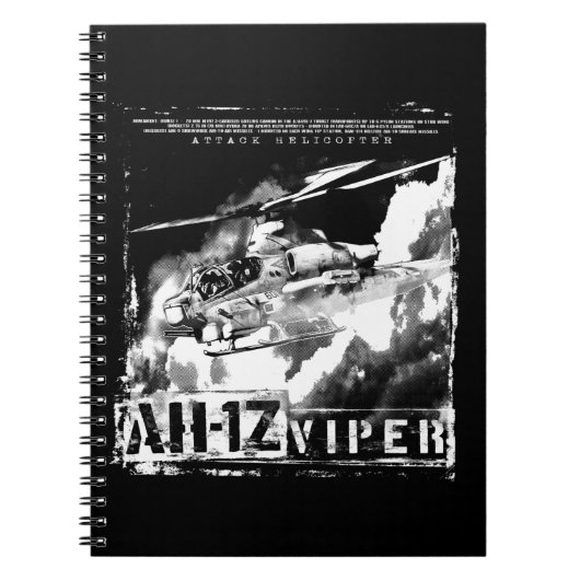 AH-1Zバイパー ノートブック (正面)