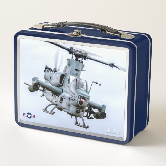AH-1Zバイパー メタルランチボックス (正面)