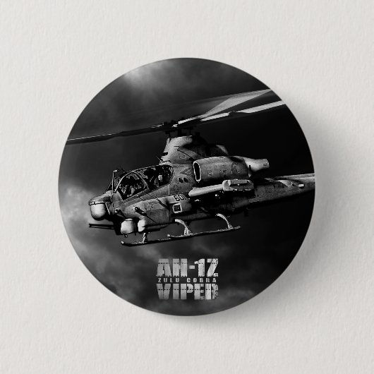 AH-1Zバイパー 缶バッジ (正面)