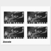 AH-1Zバイパー 長方形シール (シート)