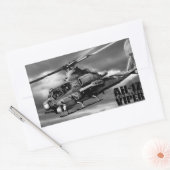 AH-1Zバイパー 長方形シール (封筒)