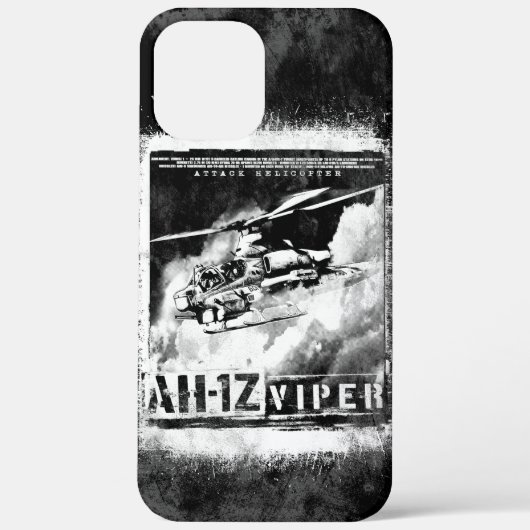AH-1Zバイパー Case-Mate iPhoneケース (裏面)