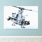AH-1Z VIPER 40x60 キャンバスプリント (インサイチュ (ウッドフロア))