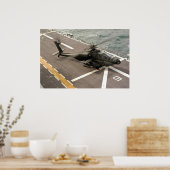 AH-64アパッシュのヘリコプター ポスター (キッチン)