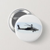 AH-64アパッシュ 缶バッジ (正面&裏面)