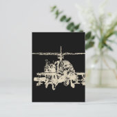 AH-64 アパッチ ポストカード (スタンド正面)