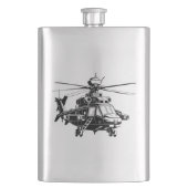 Ah 64 Apacheヘリコプター フラスク (正面)