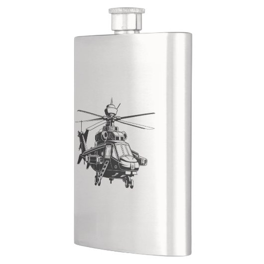 Ah 64 Apacheヘリコプター フラスク (左)