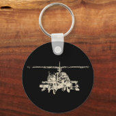 AH-64 Apache キーホルダー (正面)
