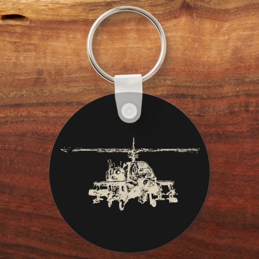 AH-64 Apache キーホルダー (正面)