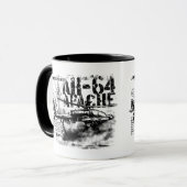 AH-64 Apache 11オズリンガーマグ マグカップ (正面左)